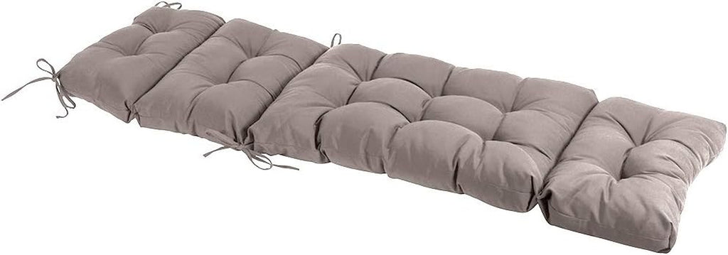 BreezeComfort™ All-Weather Chaise Cushion (Tan/Grey)